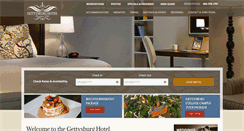 Desktop Screenshot of hotelgettysburg.com