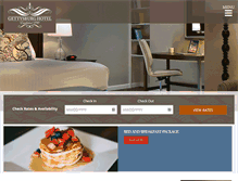 Tablet Screenshot of hotelgettysburg.com